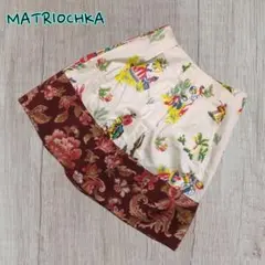 レ・ブリカ・ブラック　MATRIOCHKA スカート　メキシコ柄　山瀬公子