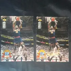 アッパーデック社製NBAカード ディケンベ・ムトンボ サイン金・銀箔2枚