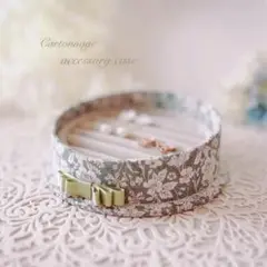 【再販】アクセサリーケース.オープンタイプ／カルトナージュ