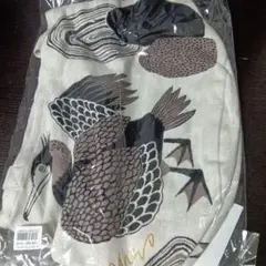 新品未開封　森田Miw トートバッグ　ウ　鵜　楠橋紋織