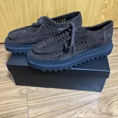 新品 ブラウンelephant エレファント・トライバル・ファブリックスシューズ