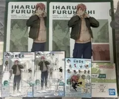 怪獣8号　古橋伊春　一番くじ　アクスタ　アクリルチャーム　クリアファイル