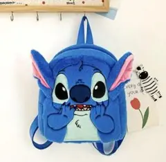 ☆新品・未使用品　ディズニー　スティッチリュック　ブルー☆