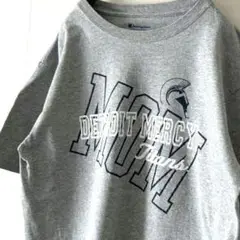 チャンピオン デトロイト メルシー Tシャツグレー 灰色 古着