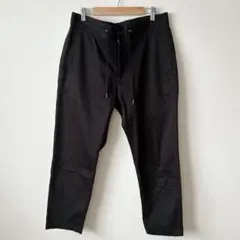 ザショップティーケー テーパードパンツ XLサイズ ブラック ウエストゴム