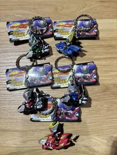 【当時物】仮面ライダー龍騎　ライディング仮面ライダー龍騎キーホルダー　全5種