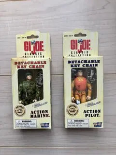 ＧＩＪＯＥ　キーチェーン　フィギュア ストラップ 当時物　マリン　パイロット