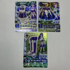 アイカツカード　氷上スミレ　ブルーパレードカードセット