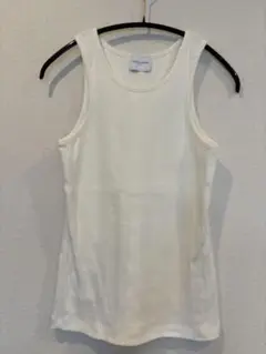 UNITED ARROWS ホワイト タンクトップ フリーサイズ