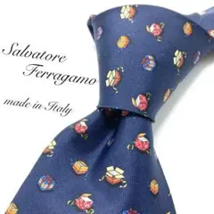 【極美品】Salvatore Ferragamo ネクタイ 新品同様 プレゼント