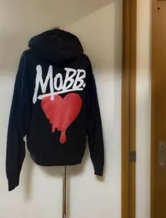 MOBB フード付きパーカー トレーナー 黒 Sサイズ 完売品