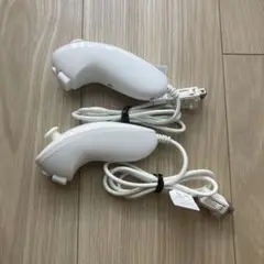 Wiiヌンチャク★シロ★2個★任天堂★純正