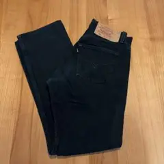 90s Levis 501 ブラックデニム 後染め USA製