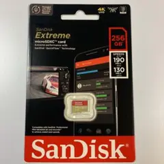 【新品未開封】 SanDisk Extreme microSDXC 256GB