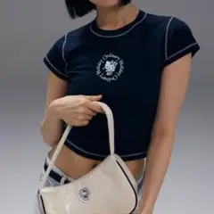 タグ付き ORDINARY HOLIDAY ハローキティ クラブスリムTシャツ