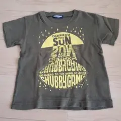 Chubby Gang グラフィックTシャツ オリーブグリーン