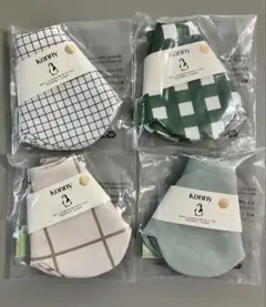 コニー konny スタイ ビブ よだれかけ 4枚 セット