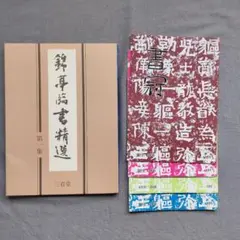 「錦亭臨書精選（第1集）」「書冠 3冊」大井錦亭