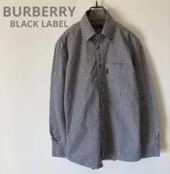 BURBERRY BLACK LABEL 長袖BDシャツ