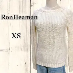 ロンハーマン RonHeaman オフホワイト コットン ウール ニット XS