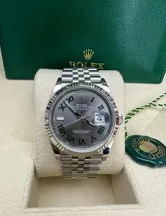 ROLEX Datejust 自動巻き 腕時計 グレー