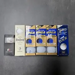 TOP-FLITE GIGA ML ダブルカバーゴルフボールセット