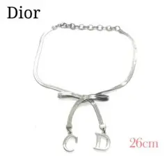 ☆大人気☆Dior リボンモチーフ CDロゴ ブレスレット(大きめ)