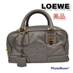 LOEWE ロエベ アマソナ28 アナグラム ハンドバッグ ミニボストン