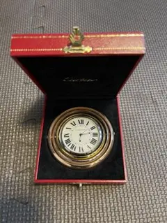 Cartier カルティエ　トリニティ　トラベルクロック　置き時計　※動作未確認 楽天市場】☆良品 箱保付き【CARTIER】カルティエ トリニティ