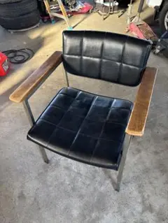 HOUTOKUチェア　vintageチェア　ミッドセンチュリー　アイアンチェア
