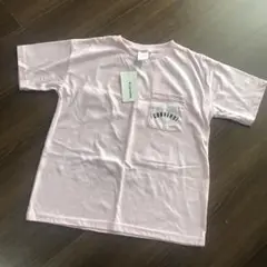新品タグ付き　CONVERSE ピンク Tシャツ 140cm