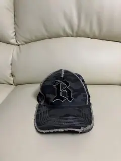 ★Roen★ブラックストーンメッシュCAP（カモフラ・スカル）