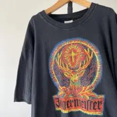 USA古着　The ART DEAR　ビンテージTシャツ　アニマル　シカ　アート