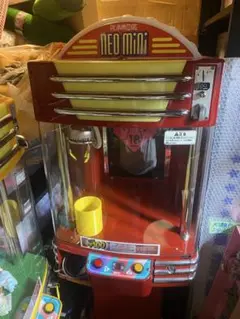 【値下げ】SNK版　ネオミニ クレーンゲーム 小型クレーンゲーム機 SNK ネオミニ 赤色①