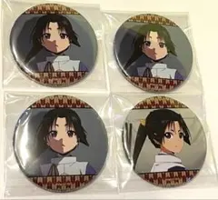 逃げ上手の若君 プリンセスカフェ 場面写缶バッジ 北条時行 4個セット