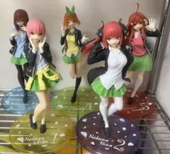 五等分の花嫁　Coreful コアフル　フィギュア 5種セット　初期ver