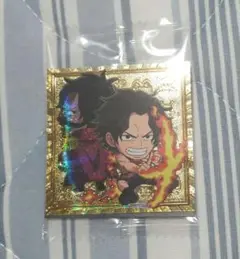 ワンピース　シールウエハース　P ゴールドパラレル　エース&ロジャー