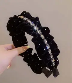 カチューシャ 黒　新品未使用