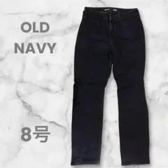 OLD NAVY ボーイフレンドストレートデニム 8 ブラック