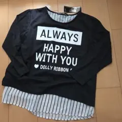 未使用品Dolly Ribbon 長袖カットソー 140