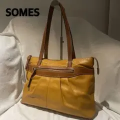 SOMES ソメス A4可 肩がけ可 トートバッグ