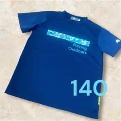 美品　ロゴス　LOGOS Park Tシャツ ネイビー　140