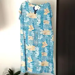 クロコダイル 花柄 ロングワンピース　新品タグ付