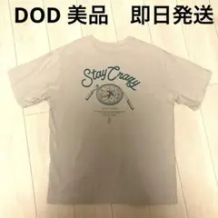 【美品】DOD Stay Crazy グラフィック Tシャツ ベージュ