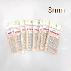 スナップボタン　白　8mm24個入×9袋　日本製　キヨハラ　新品