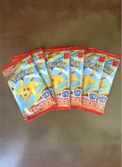 ポケモンカードマクドナルド ハッピーセットプロモカードパック　6パック