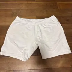 ホワイト イージーパンツ　ショーツ