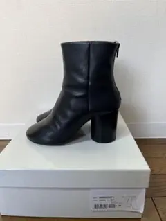 マルジェラsize36円柱ブラックヒールブーツジルサンダーrokhprada