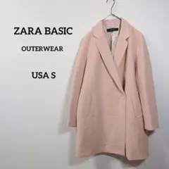 ZARA BASIC OUTERWEAR コート ロングコート USA S
