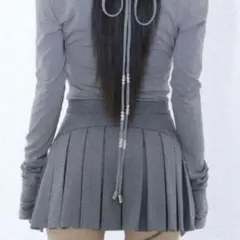 theredthread S layered pleats skirt - メルカリ
